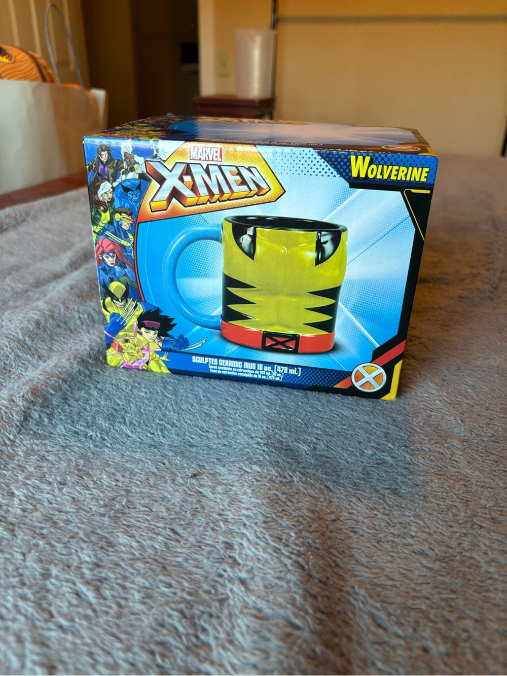 Wolverine Ceramic Mug - Yellow